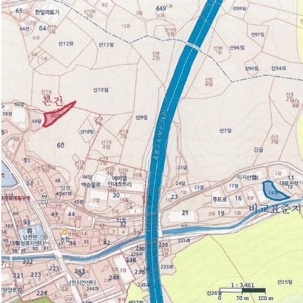 2025타경8785 경상북도 경산시 남천면 삼성리 60 농지 경매 이미지