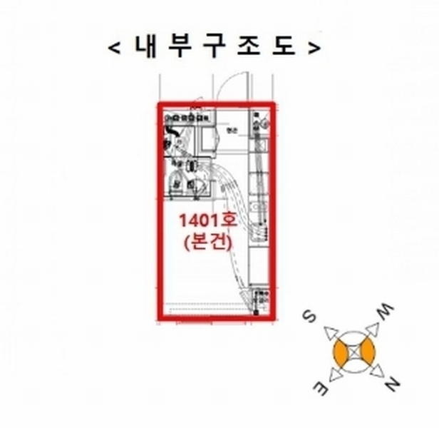2024타경130198 서울특별시 금천구 디지털로10길 69, 가산센트럴푸르지오시티 14층 비동 제1401호 오피스텔[계약11평형] 경매 이미지
