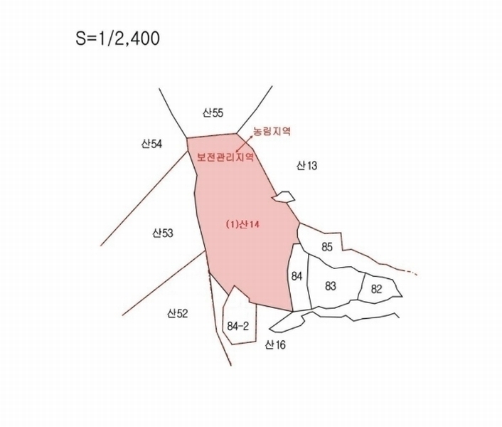 2024타경4121 경상북도 성주군 대가면 옥화리 산14 임야 경매 이미지