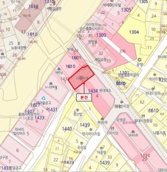 2024타경4961 대구광역시 서구 원대동3가 1434-19 다세대(빌라) 경매 이미지