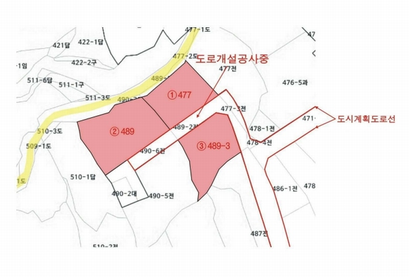 2024타경45672 대구광역시 달성군 가창면 옥분리 489 농지 경매 이미지