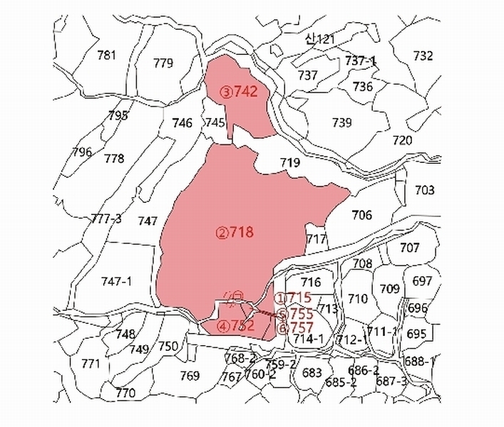 2025타경31001 대구광역시 달성군 가창면 대일리 715 농지 경매 이미지