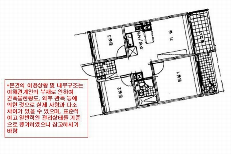 2024타경131498 서울특별시 양천구 신정로11길 63, 푸른마을3단지아파트 302동 13층 1306호 아파트[공급24평형] 경매 이미지