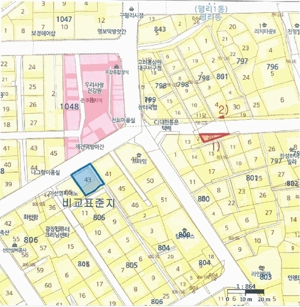 2025타경31120 대구광역시 서구 평리동 801-33 대지 경매 이미지