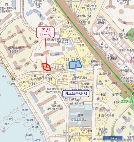 2025타경31222 대구광역시 달성군 다사읍 죽곡리 124 근린시설 경매 이미지