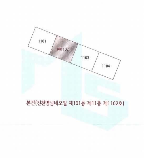 2025타경31234 대구광역시 달서구 진천로18길 86, 진천영남네오빌 101동 11층 1102호 아파트[공급32평형] 경매 이미지