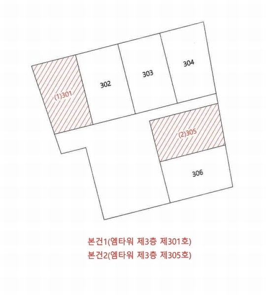 2025타경31264 대구광역시 달성군 테크노상업로 52, 엠타워 3층 305호 근린상가 경매 이미지
