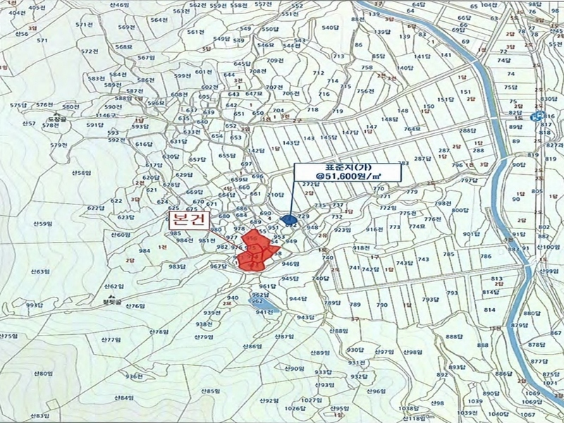 2024타경38902 경상북도 성주군 금수강산면 광산리 973 주택 경매 이미지