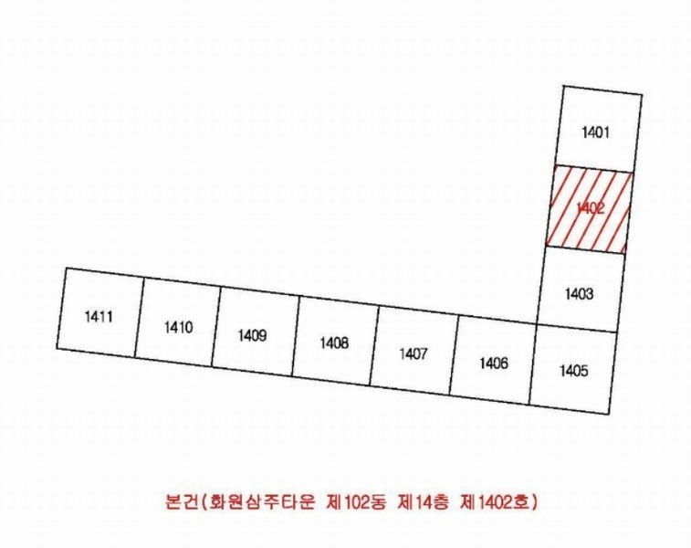 2024타경41441 대구광역시 달성군 화원읍 사문진로 349, 화원삼주타운 102동 14층 1402호 아파트[공급22평형] 경매 이미지