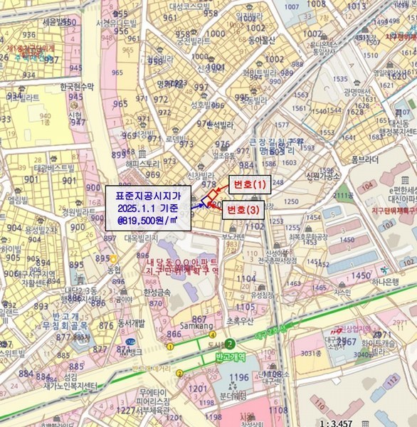 2025타경2719 대구광역시 서구 내당동 980-50 주택 경매 이미지