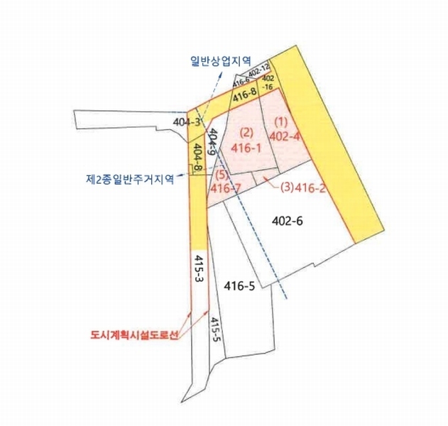 2025타경3590 대구광역시 달성군 현풍읍 성하리 402-4 대지 경매 이미지
