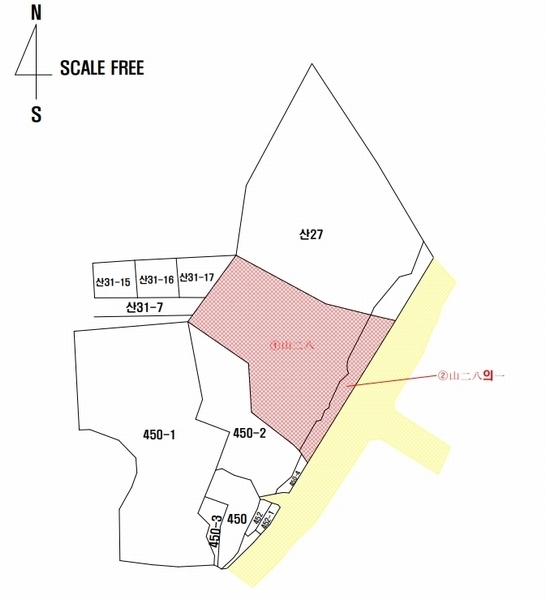2025타경3637 경상북도 포항시 북구 창포동 산28 임야 경매 이미지