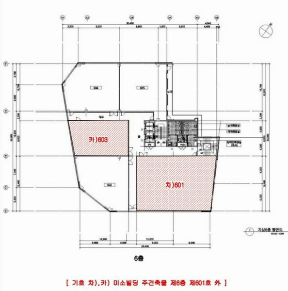 2025타경31042 대구광역시 달성군 현풍읍 테크노상업로2길 19, 미소빌딩주건축물 1동 6층 603호 근린상가 경매 이미지