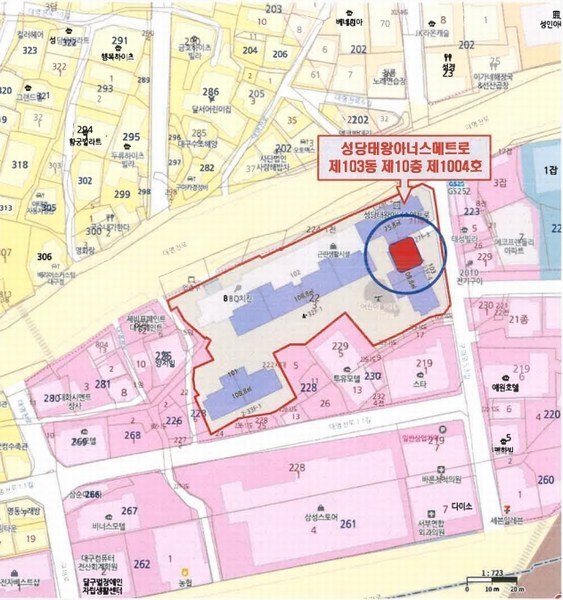 2025타경31180 대구광역시 달서구 대명천로 33, 성당태왕아너스메트로 103동 10층 1004호 아파트[공급32평형] 경매 이미지