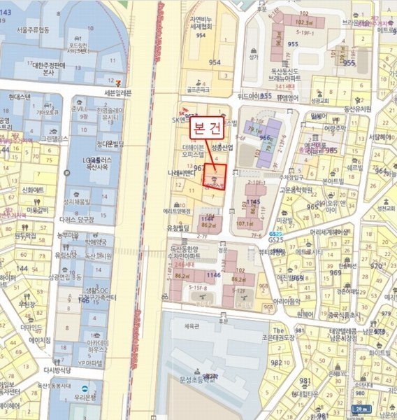 2024타경138031 서울특별시 금천구 시흥대로150길 11-9, 엠에스빌 7층 701호 다세대(빌라)[공급10평형] 경매 이미지