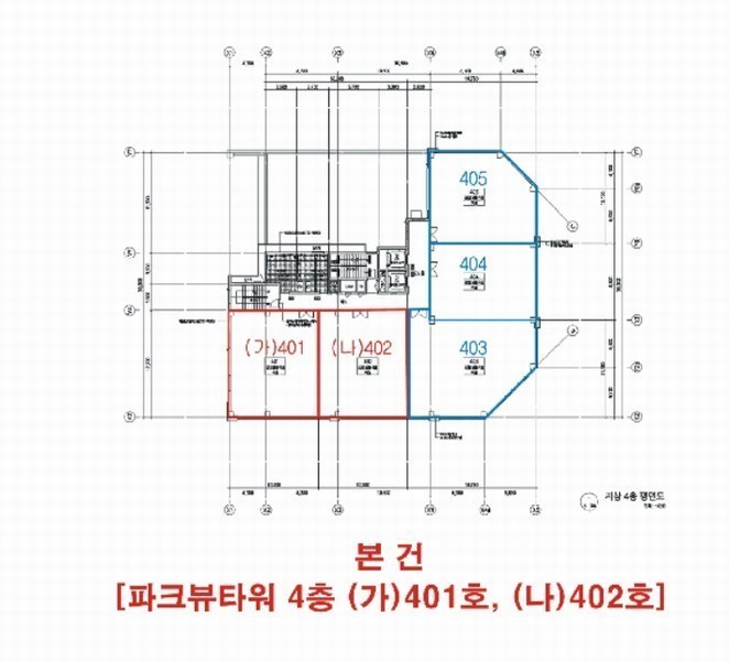 2025타경31925 대구광역시 달성군 테크노공원로 69, 파크뷰타워 4층 401호외1개호 근린상가 경매 이미지