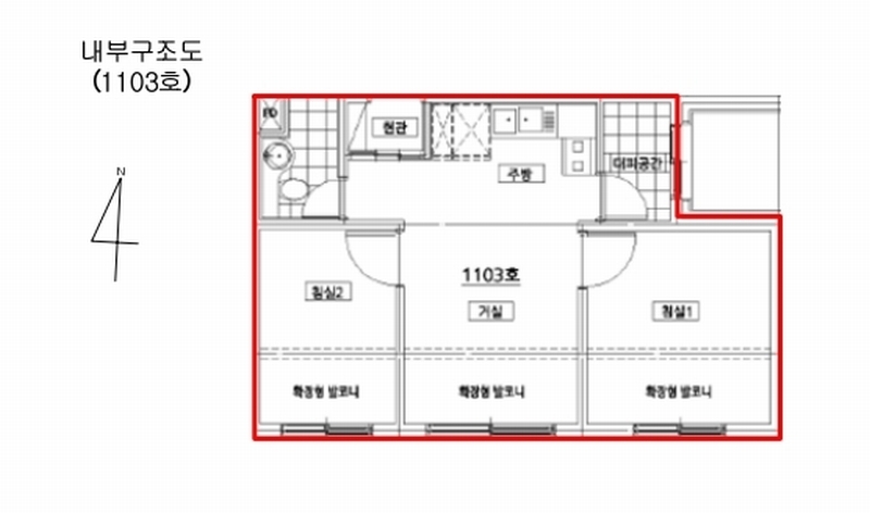 2024타경139621 서울특별시 강서구 곰달래로22길 27, 세교예지안5차 11층 1103호 아파트[공급11평형] 경매 이미지