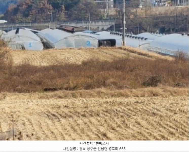 2024타경40851 경상북도 성주군 선남면 명포리 665 농지 경매 이미지