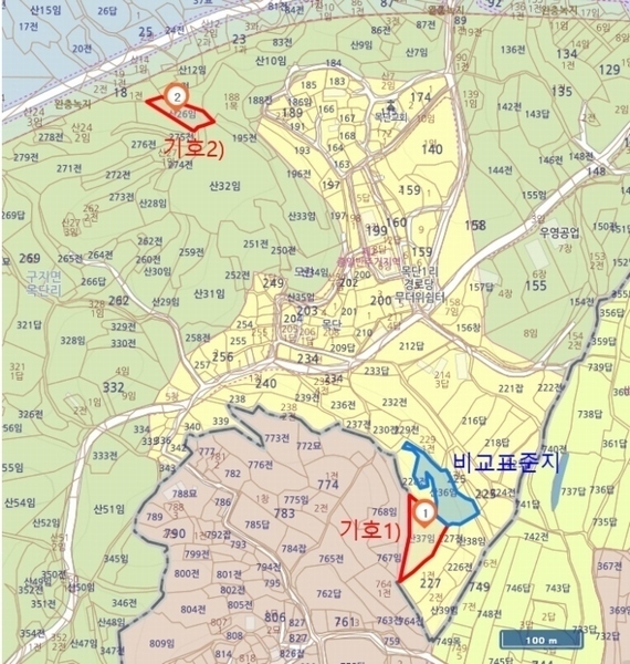 2024타경43133 대구광역시 달성군 구지면 목단리 산26 임야 경매 이미지