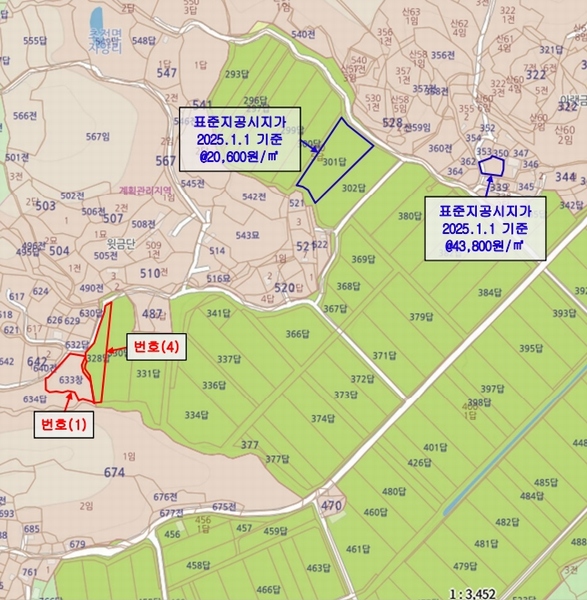 2025타경2153 경상북도 성주군 초전면 자양리 328 농지 경매 이미지