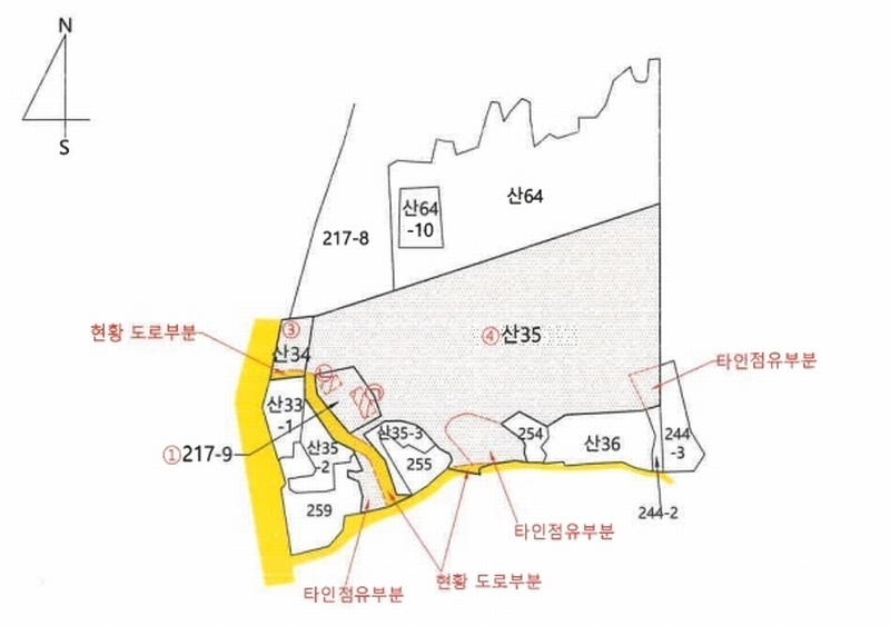 2025타경31669 대구광역시 달성군 유가읍 양리 217-9 임야 경매 이미지