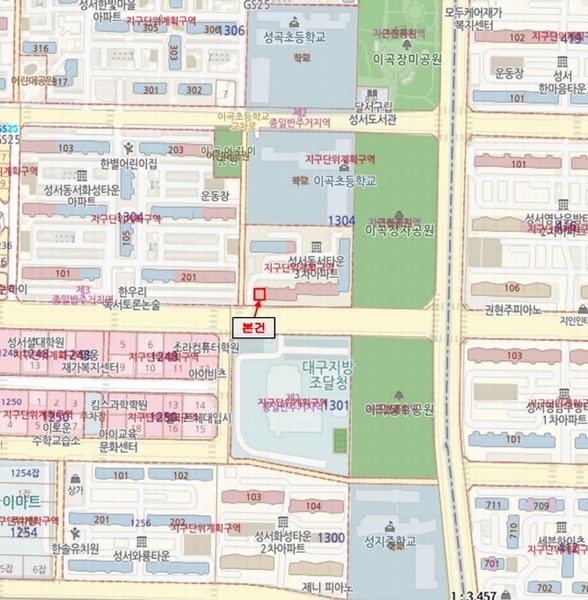 2025타경31681 대구광역시 달서구 이곡공원로 49, 성서3차동서타운 301동 7층 701호 아파트[공급33평형] 경매 이미지
