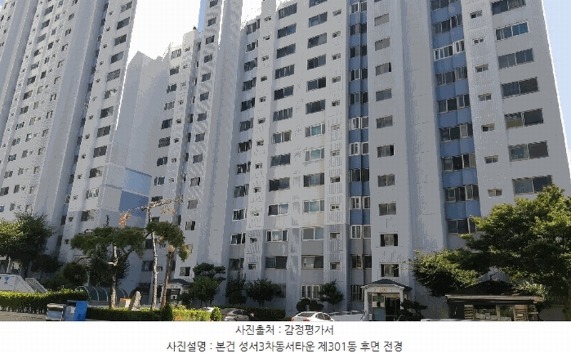 2025타경31681 대구광역시 달서구 이곡공원로 49, 성서3차동서타운 301동 7층 701호 아파트[공급33평형] 경매 이미지