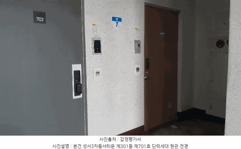 2025타경31681 대구광역시 달서구 이곡공원로 49, 성서3차동서타운 301동 7층 701호 아파트[공급33평형] 경매 이미지