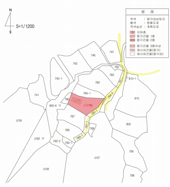 2025타경31730 대구광역시 달성군 가창면 단산리 785 농지 경매 이미지