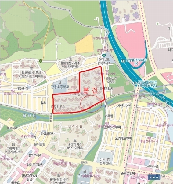 2025타경415 경상남도 김해시 율하3로 100, 죽림마을한림풀에버7단지 705동 2층 203호 아파트[공급34평형] 경매 이미지