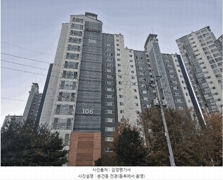 2025타경31968 대구광역시 달서구 조암남로 123, 대구월배태영데시앙 106동 1층 106호 아파트[공급35평형] 경매 이미지