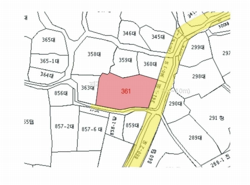 2025타경32003 대구광역시 달성군 구지면 고봉리 361 대지 경매 이미지