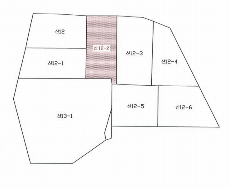 2023타경32631 대구광역시 달성군 유가읍 도의리 산12-2 임야 경매 이미지