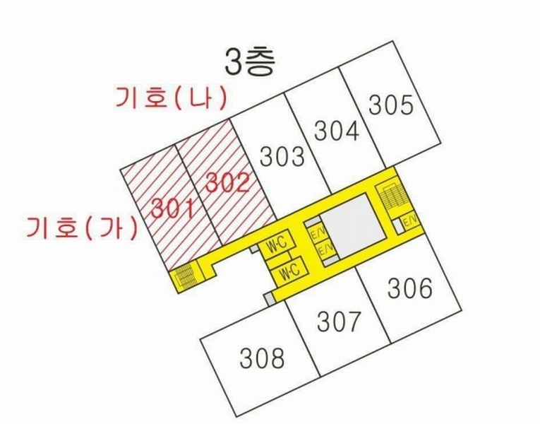 2024타경5209 대구광역시 달서구 조암로 17, 월성동이래타워키즈 3층 301호외2개호 근린상가 경매 이미지