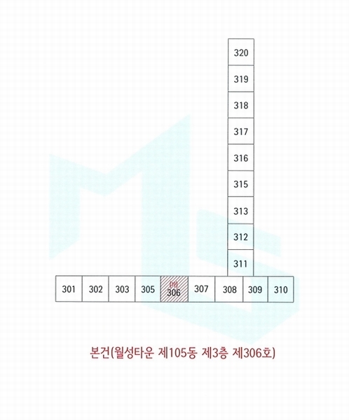 2024타경41434 대구광역시 달서구 학산로 30, 월성타운 105동 3층 306호 아파트[공급28평형] 경매 이미지