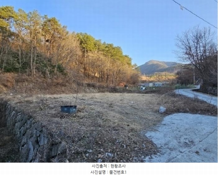 2025타경494 경상남도 산청군 금서면 신아리 1000-3 농지 경매 이미지