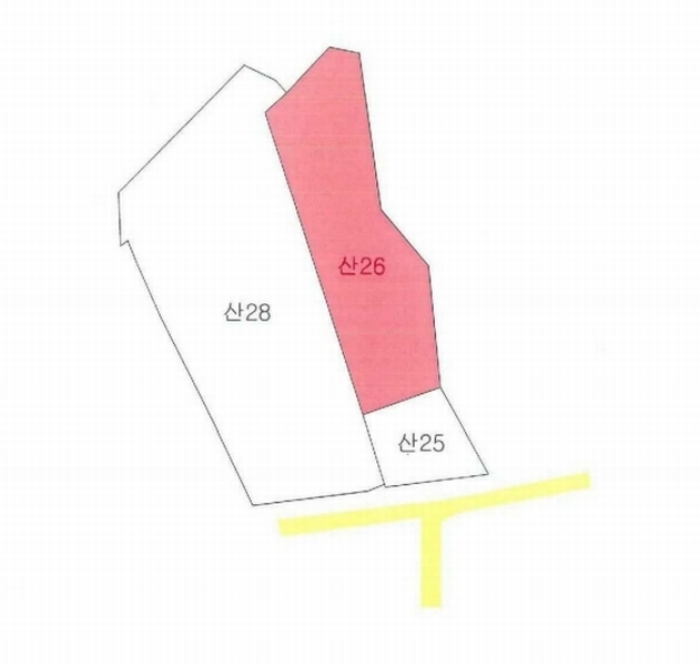2025타경1747 대구광역시 달서구 이곡동 산26 임야 경매 이미지
