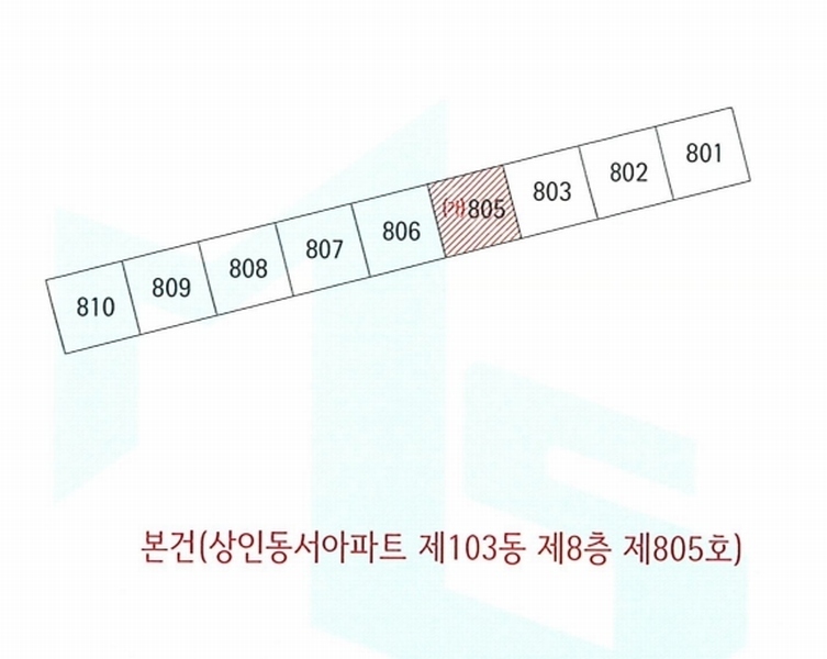 2025타경31456 대구광역시 달서구 상인서로 39, 상인동서아파트 103동 8층 805호 아파트[공급28평형] 경매 이미지