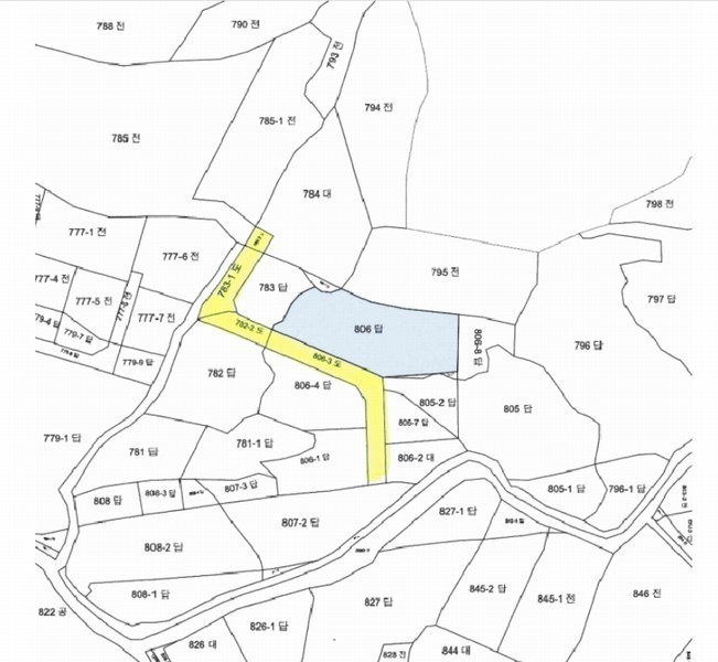 2025타경1556 경상북도 성주군 성주읍 성산리 806 농지 경매 이미지