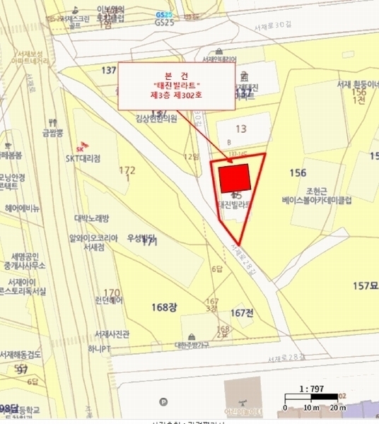 2025타경2214 대구광역시 달성군 서재로30길 6-7, 태진빌라트 3층 302호 다세대(빌라) 경매 이미지