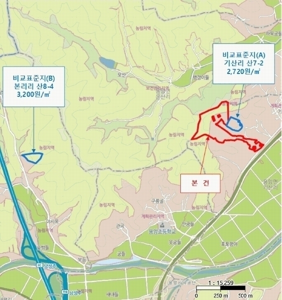 2025타경30973 경상북도 성주군 용암면 기산리 산7-1 임야 경매 이미지
