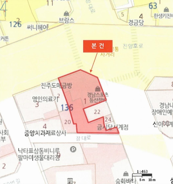 2025타경31099 경상남도 진주시 장대동 136-1 근린시설 경매 이미지