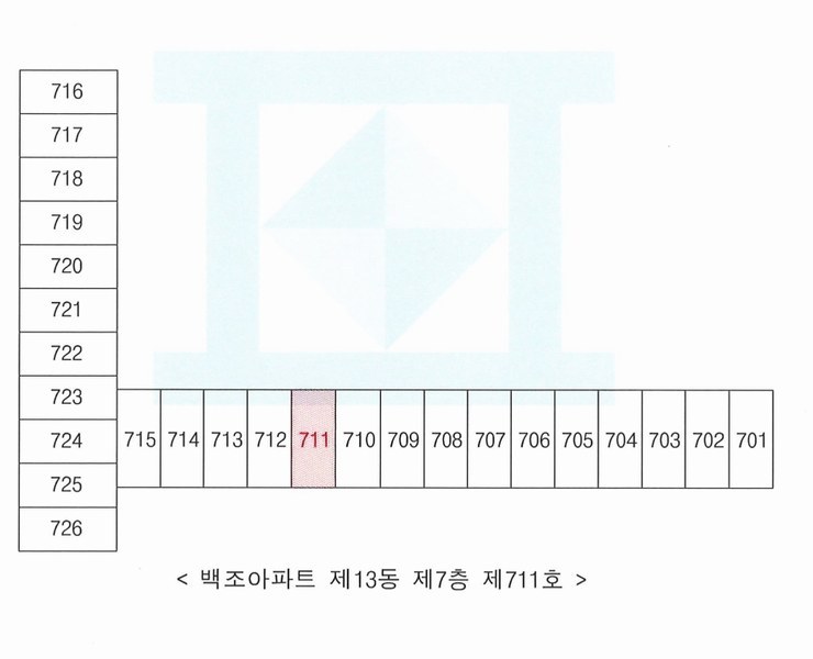 2025타경31513 대구광역시 달서구 상화북로 160, 백조아파트 13동 7층 711호 아파트[공급14평형] 경매 이미지