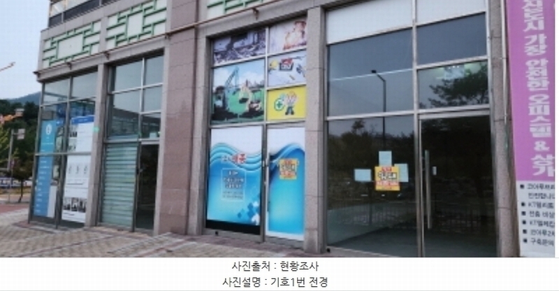 2024타경1517 경상북도 안동시 풍천면 천년숲서로 43-16, 코아루프라임시티오피스텔2차 1층 106호 근린상가 경매 이미지