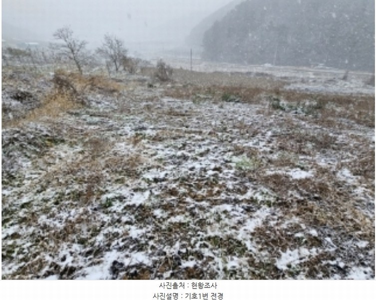 2024타경1852 경상북도 봉화군 춘양면 학산리 309-3 과수원 경매 이미지