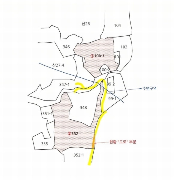 2025타경100272 경상북도 안동시 길안면 배방리 352 농지 경매 이미지
