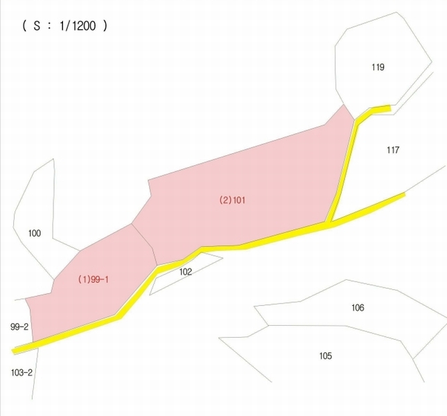 2025타경100296 경상북도 영주시 부석면 상석리 99-1 농지 경매 이미지