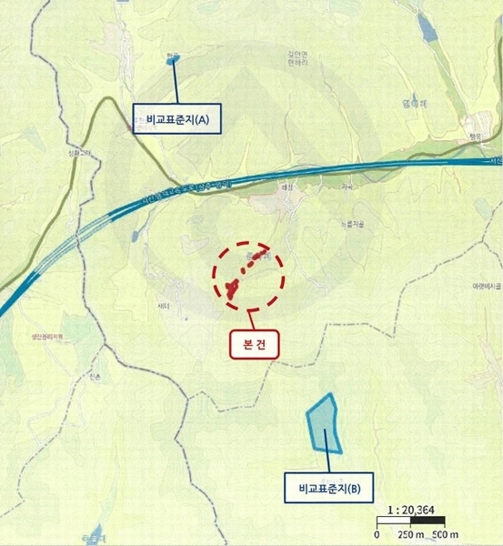 2025타경100302 경상북도 안동시 길안면 현하리 913 임야 경매 이미지