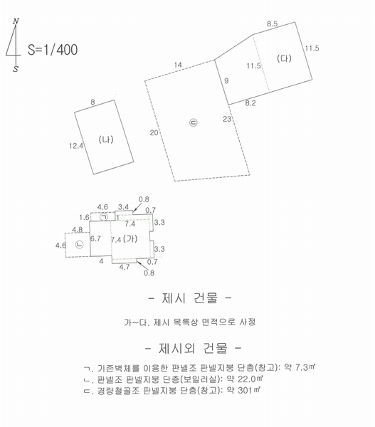 2023타경100646 경상북도 안동시 풍천면 어담리 1010-1 창고 경매 이미지