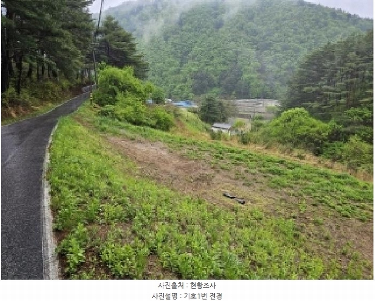 2025타경100255 경상북도 봉화군 소천면 분천리 740 농지 경매 이미지